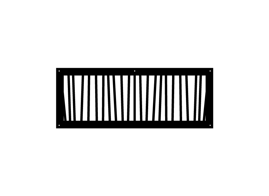Driftwood Metal Grille by Clodagh - Image 2