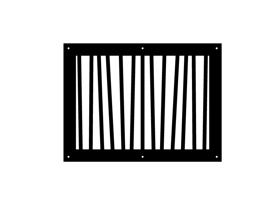 Driftwood Metal Grille by Clodagh - Image 2