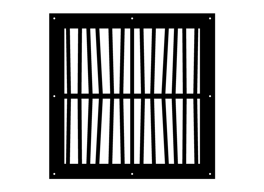 Driftwood Metal Grille by Clodagh - Image 2