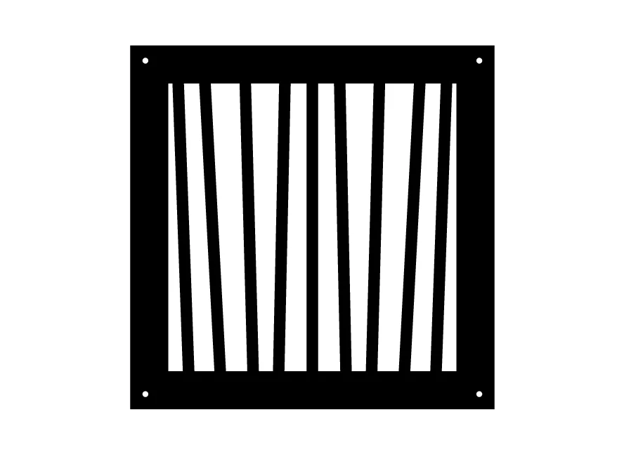 Driftwood Metal Grille by Clodagh - Image 2