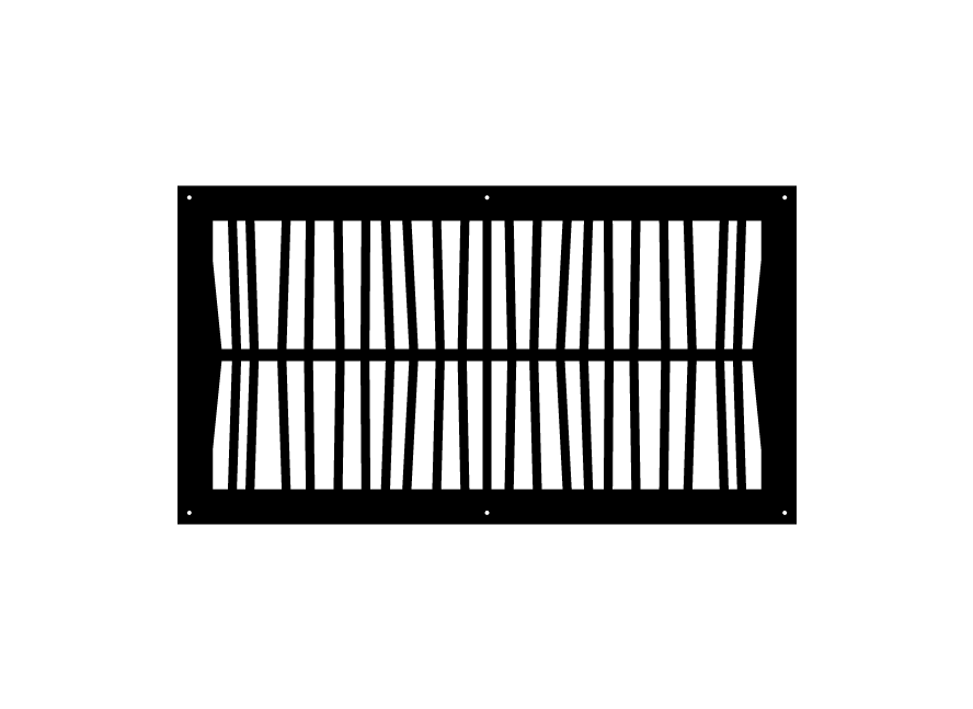Driftwood Metal Grille by Clodagh - Image 2