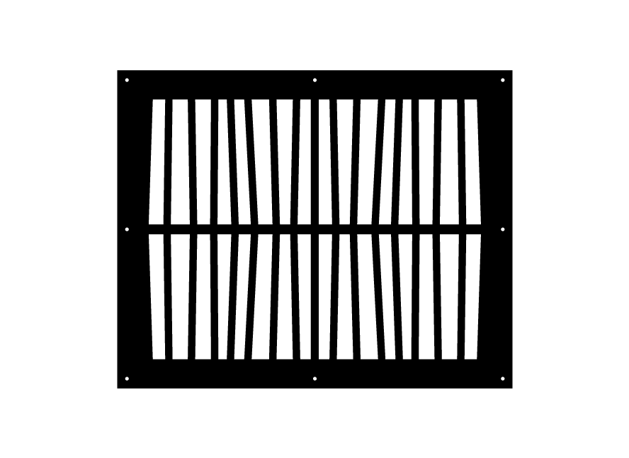 Driftwood Metal Grille by Clodagh - Image 2