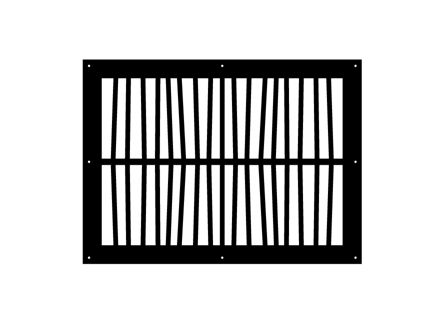 Driftwood Metal Grille by Clodagh - Image 2