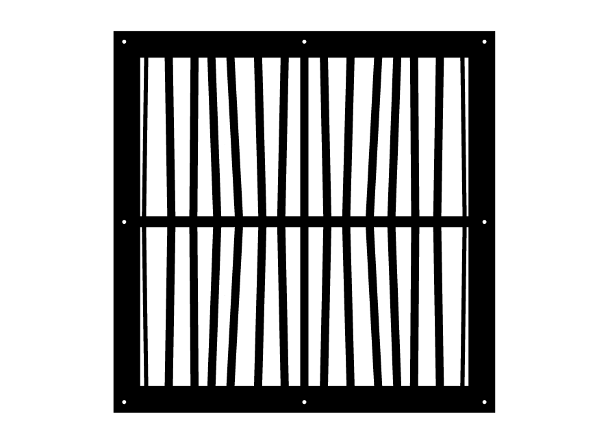 Driftwood Metal Grille by Clodagh - Image 2