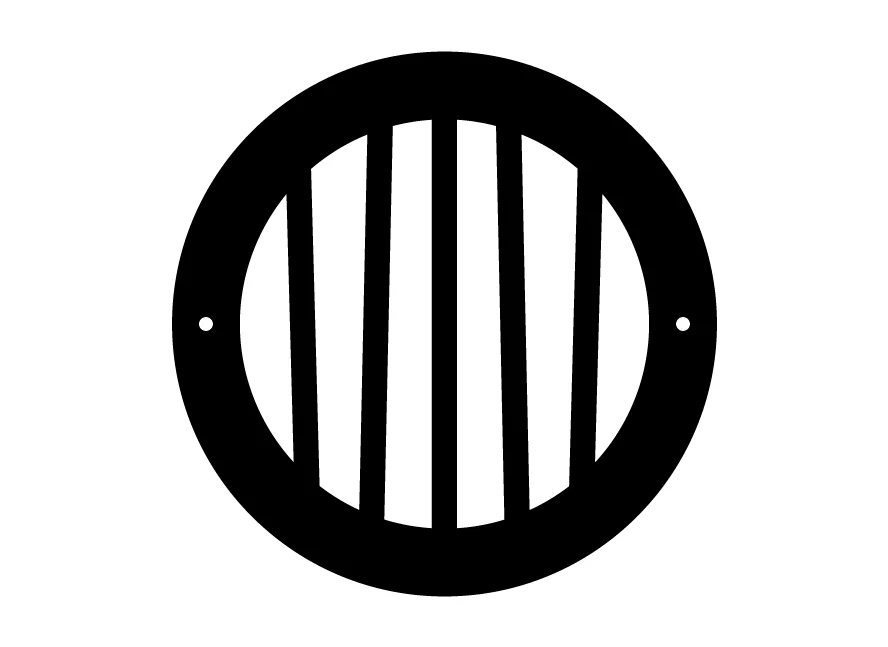 Driftwood Round Metal Grille by Clodagh - Image 2