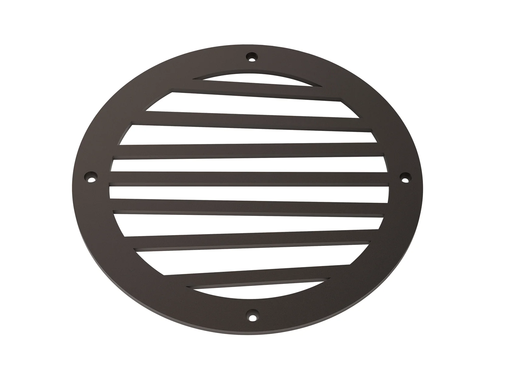 Driftwood Round Metal Grille by Clodagh