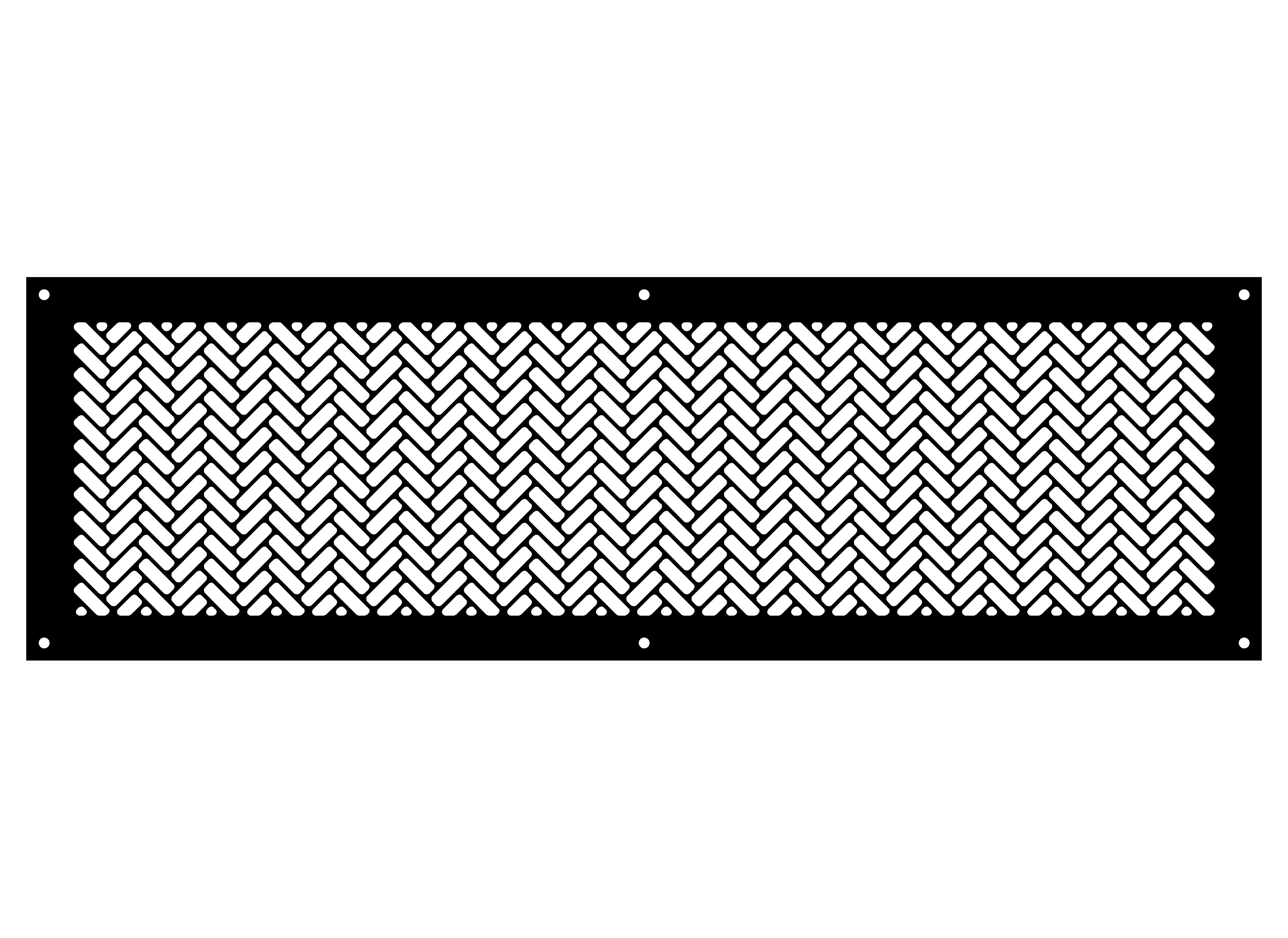 Herringbone Metal Grille - Image 2