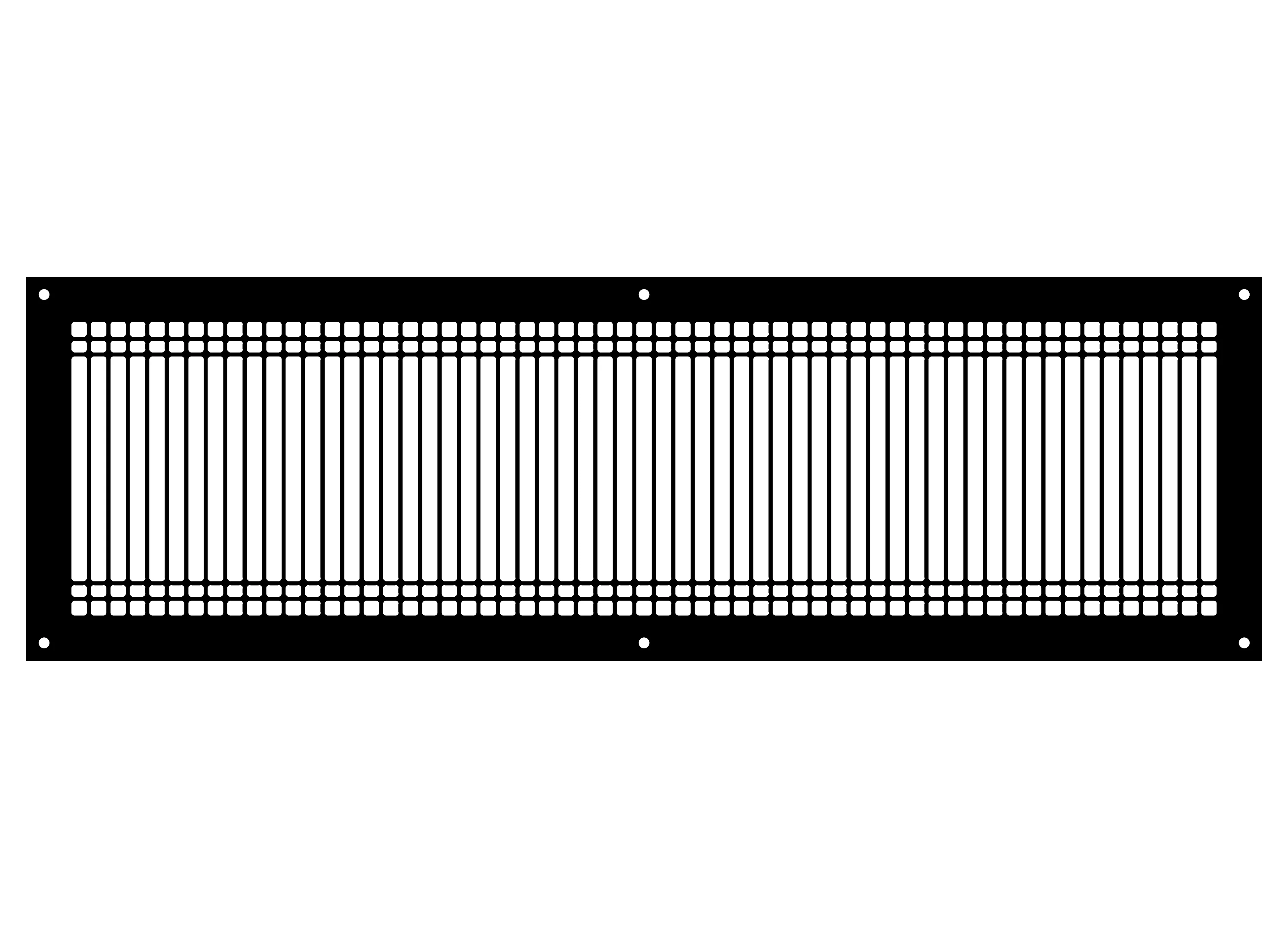 Linear D Metal Grille - Image 2