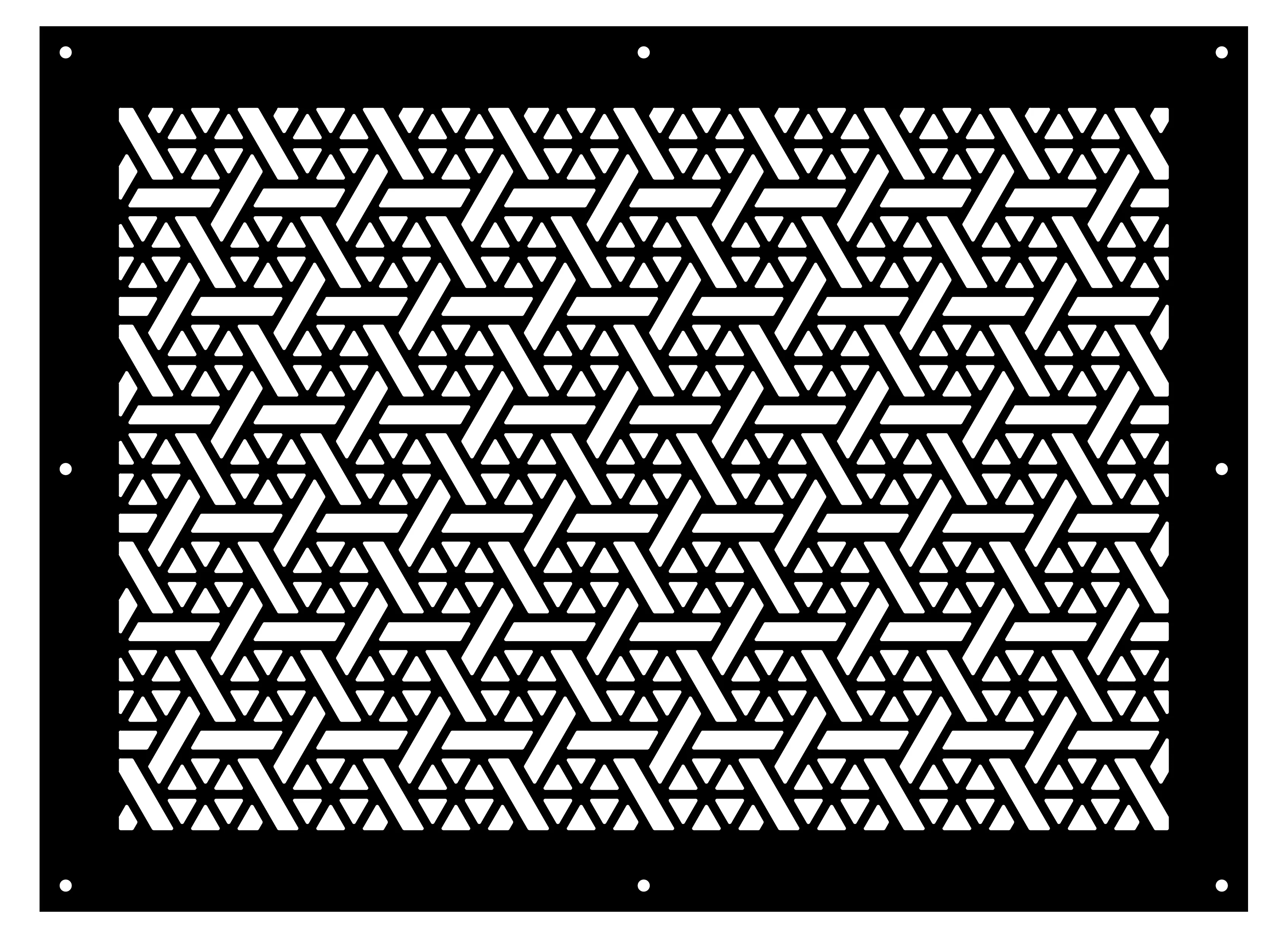 Pinwheel Metal Grille - Image 2