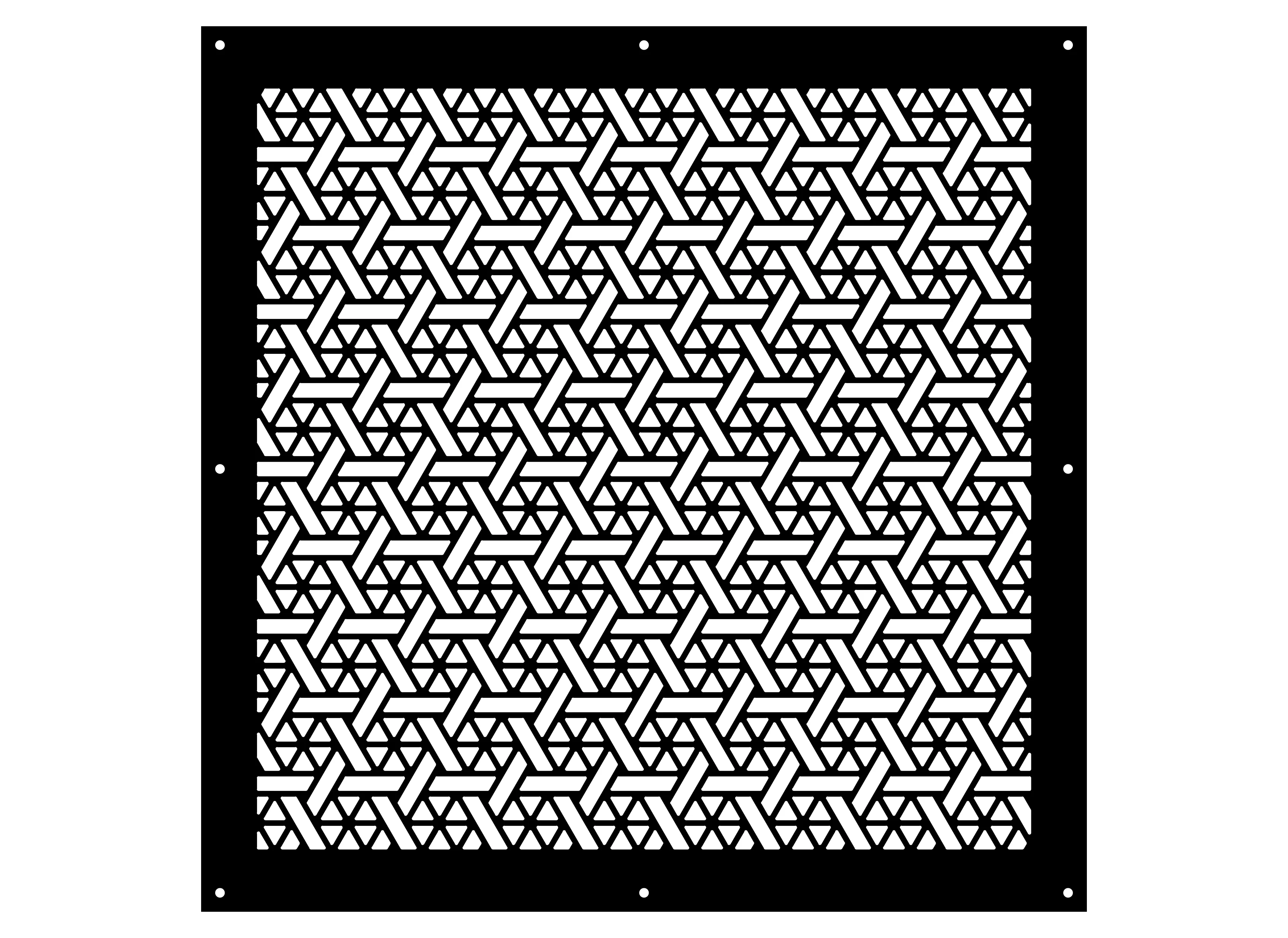 Pinwheel Metal Grille - Image 2