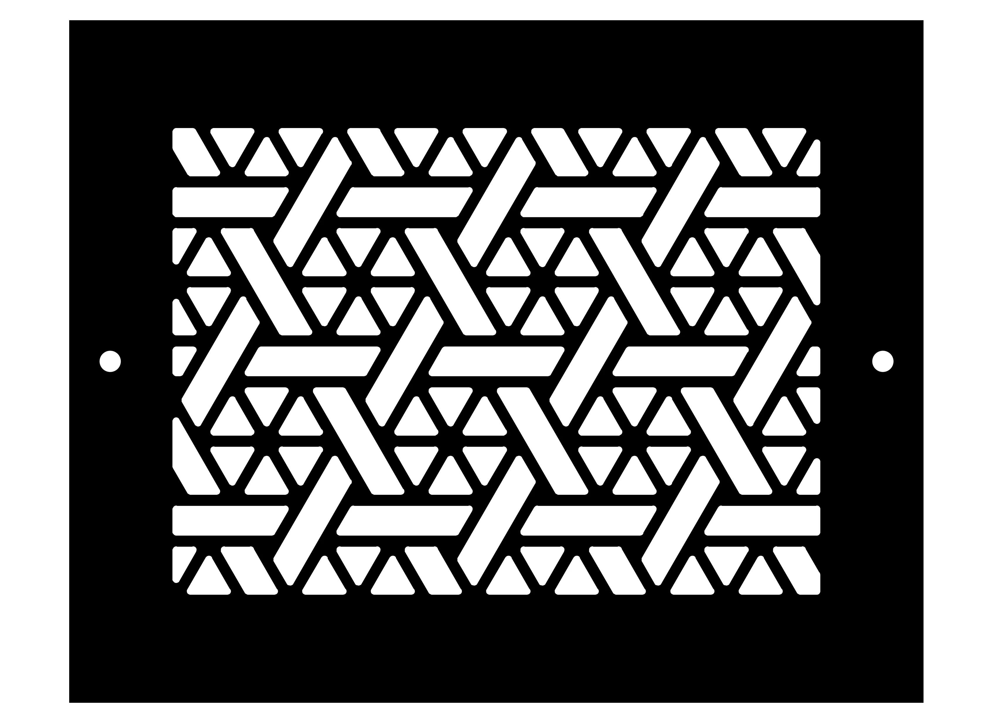 Pinwheel Metal Grille - Image 2