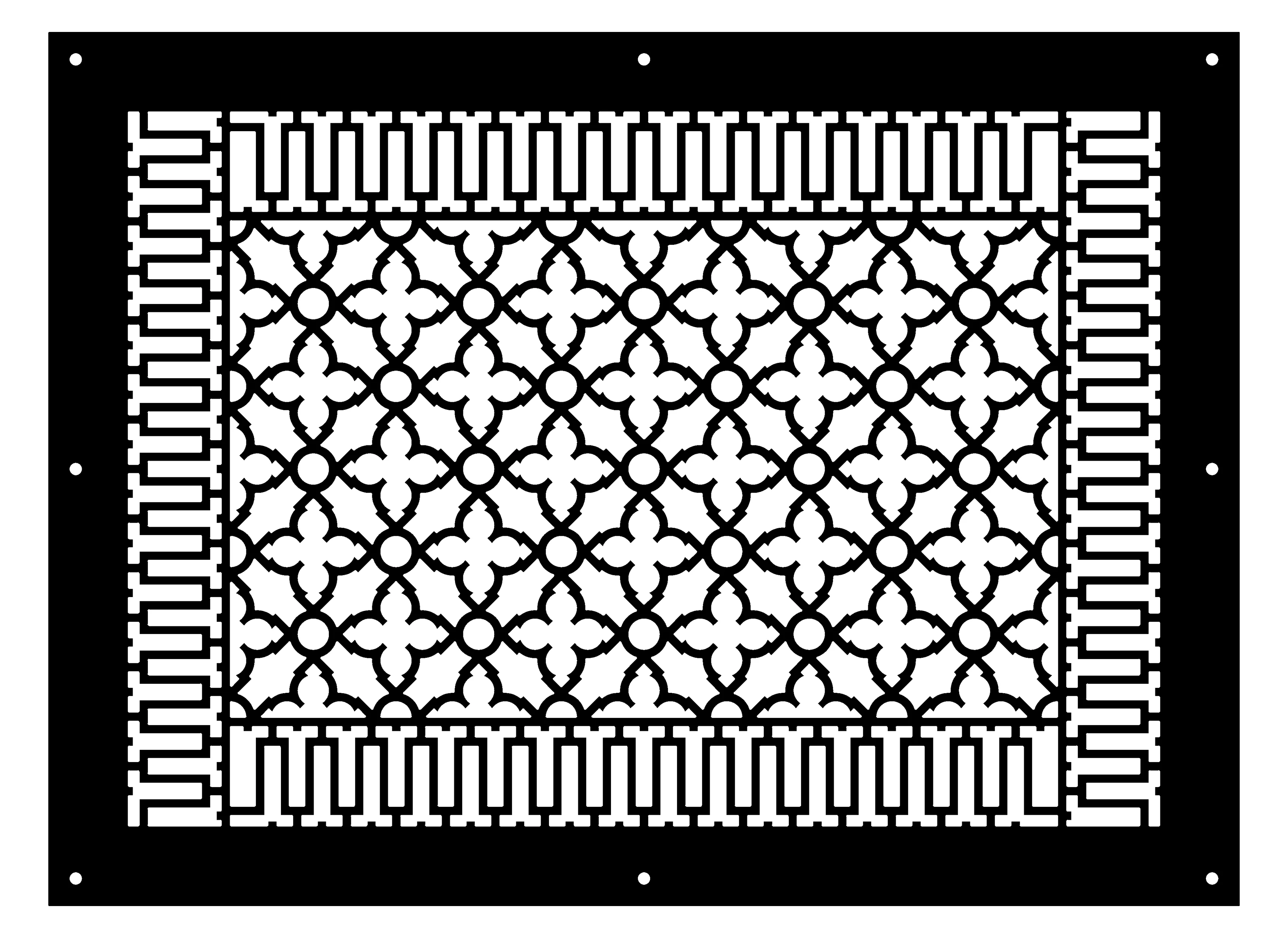 Scroll Metal Grille - Image 2