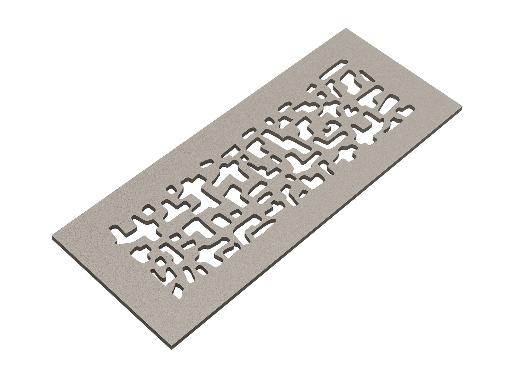 Seafoam Metal Grille by Clodagh