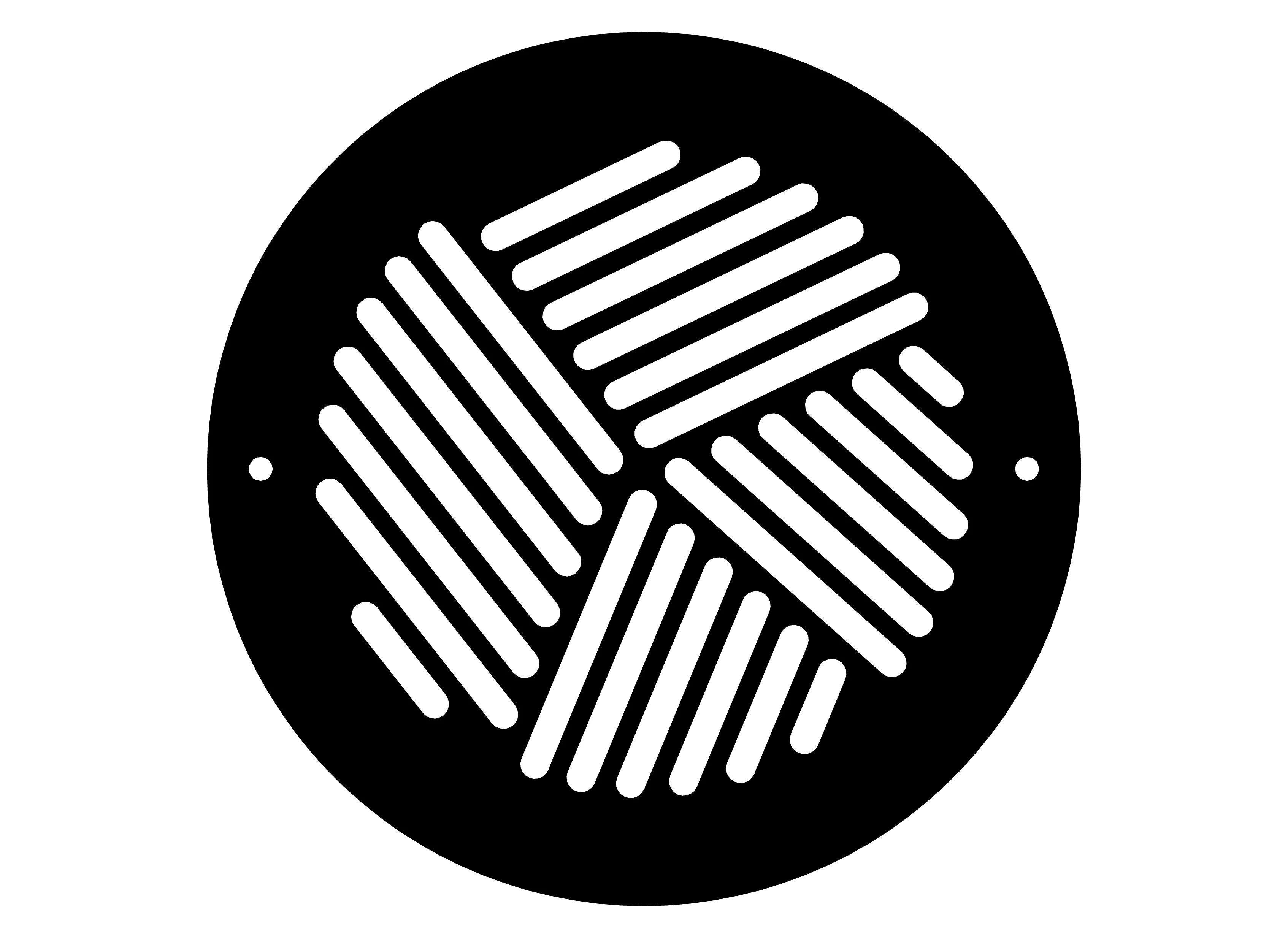 Shoreline Round Metal Grille by Clodagh - Image 2