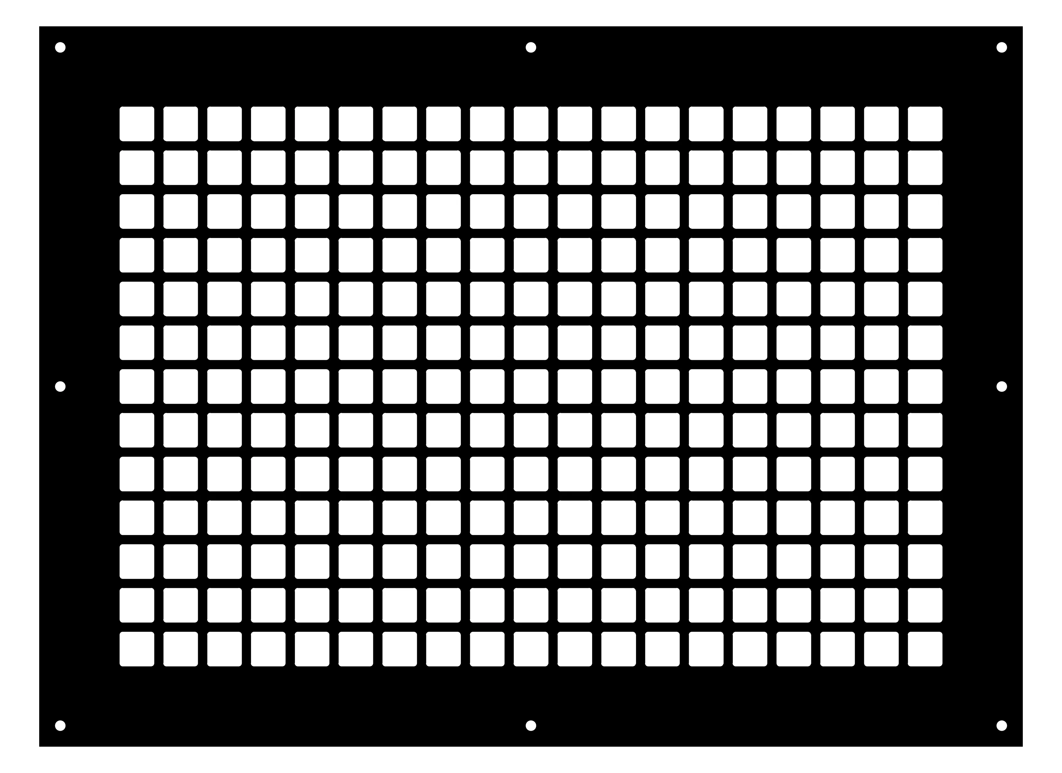 Square Metal Grille - Image 2